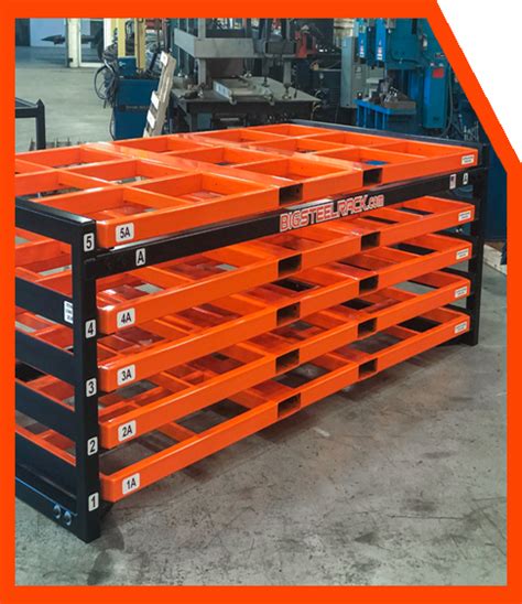 fabrication shop sheet metal storage rack|large sheet metal rack.